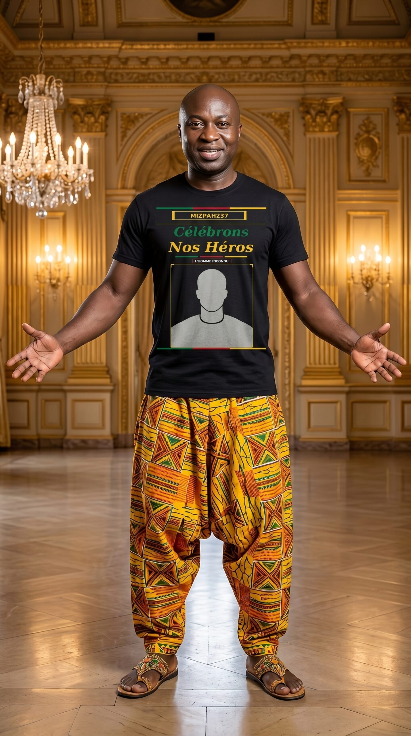 t shirt l'homme inconnu | héros anonymes | cameroun | mizpah237 | snh 2026 0ff6017a-3fde-4f0c-9292-26fc83b38678