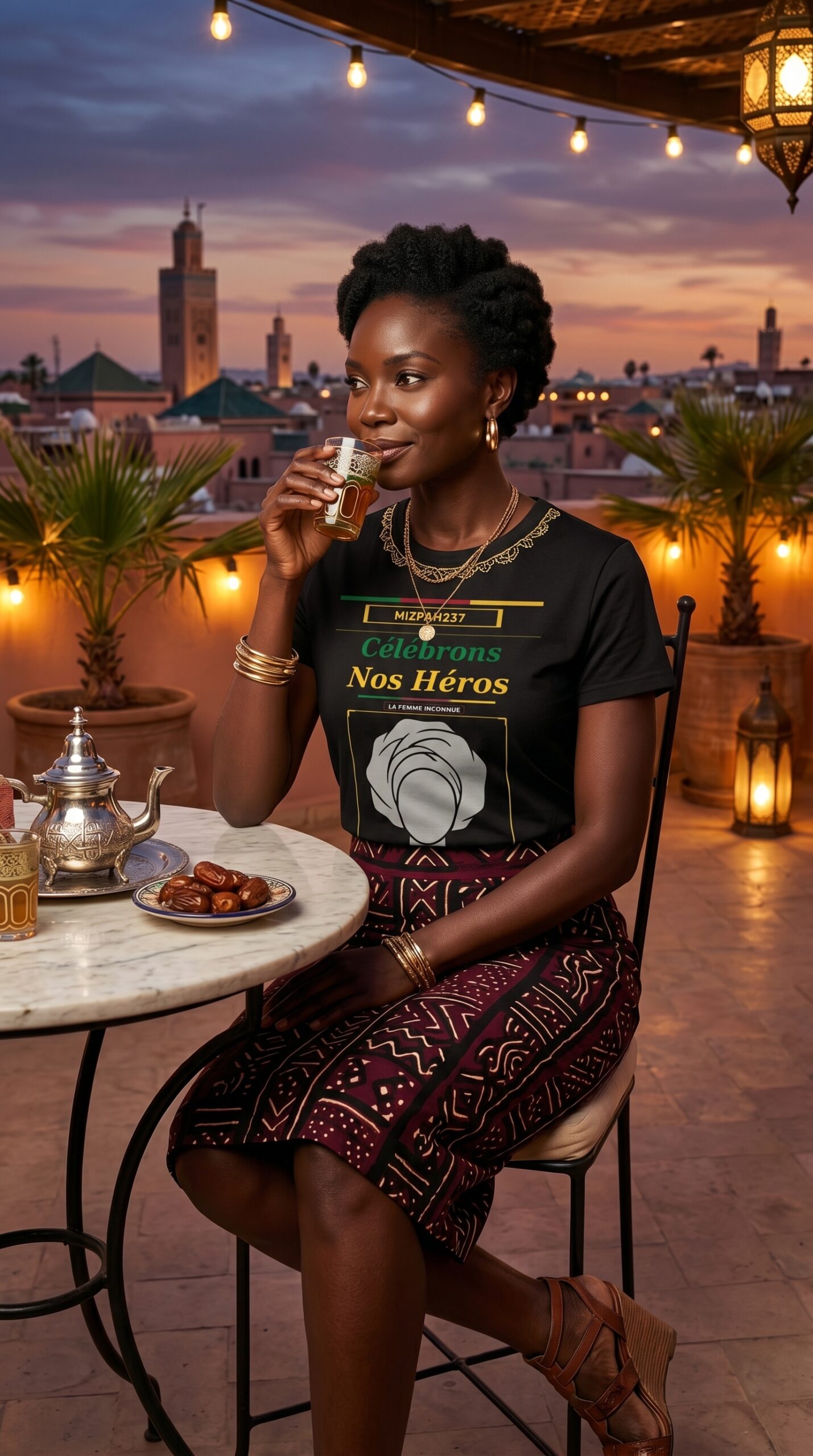 t shirt la femme inconnue | femmes héroïnes | cameroun | mizpah237 | snh 2026 25e8c798-7595-44bf-ac86-ade1e0c37a9b