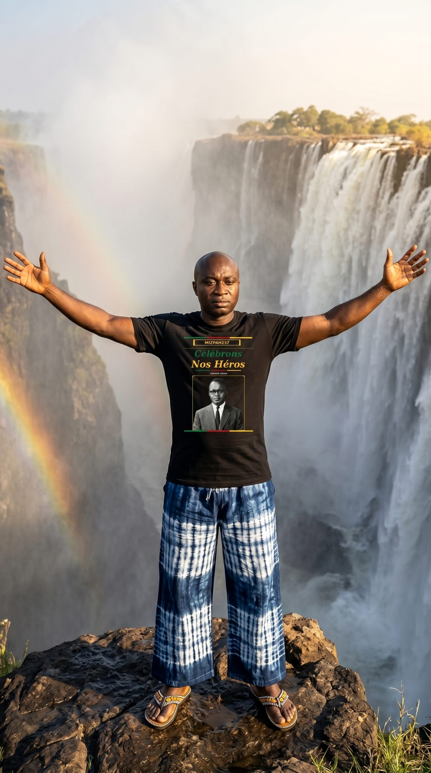 t shirt osendé afana | Économiste révolutionnaire | héros camerounais | mizpah237 | snh 2026 3baf32f3-4b2c-462e-9883-fcf379a59168