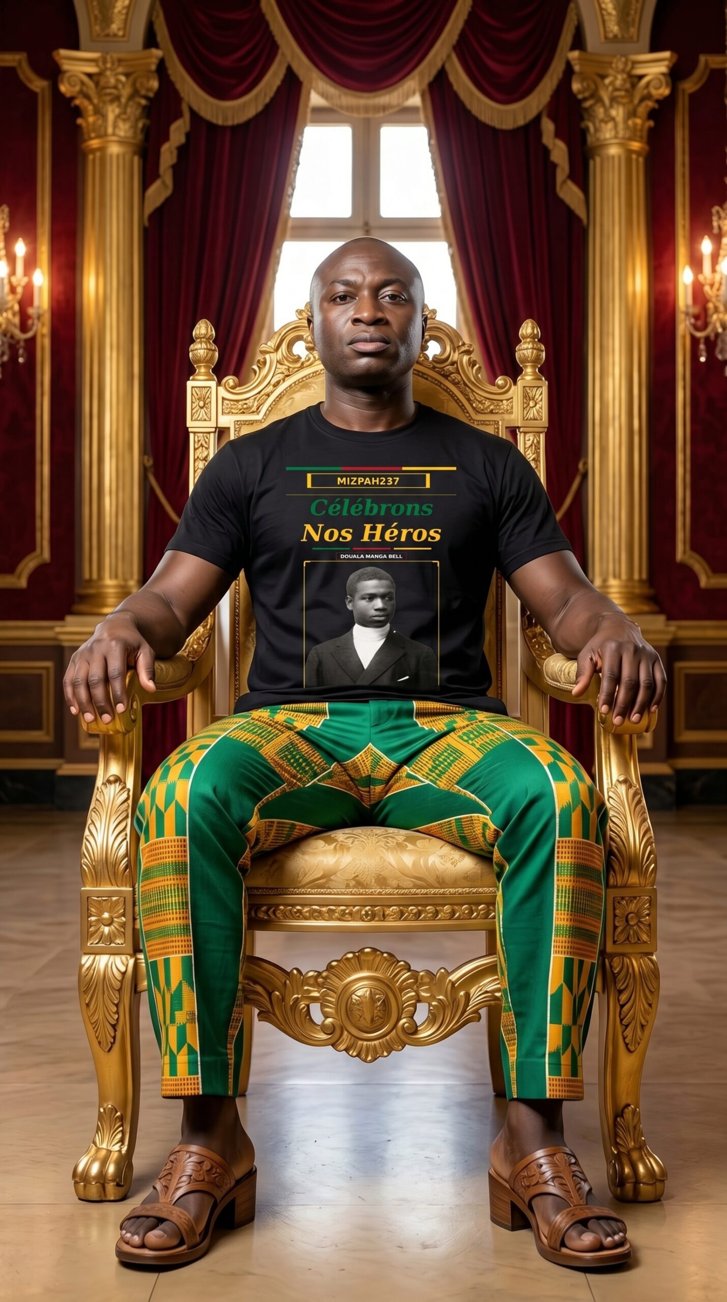 douala manga bell — t shirt mémoriel | mizpah237 | snh 2026 | célébrons nos héros 6cfad8e7-8975-48a9-ad6a-db2049d93122