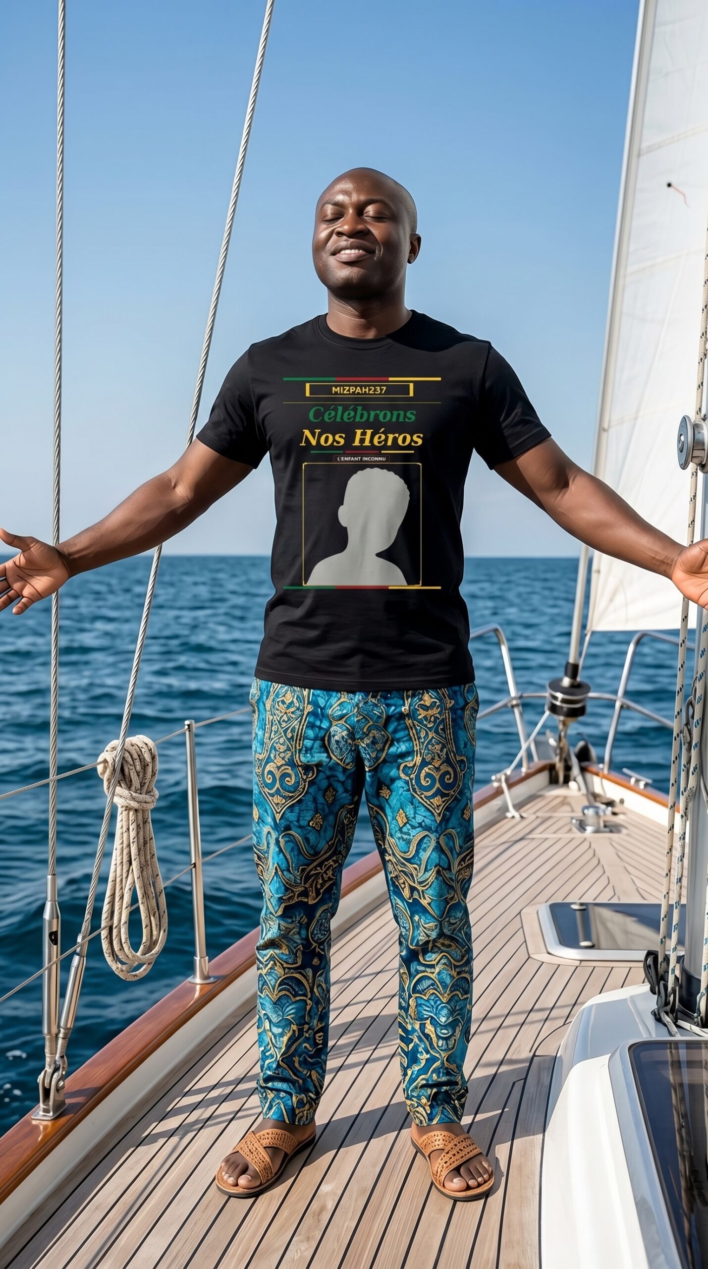 t shirt l'enfant inconnu | héros anonymes | cameroun | mizpah237 | snh 2026 | mémoire 91f9c50a-8e78-4df1-b913-24fbbd224229