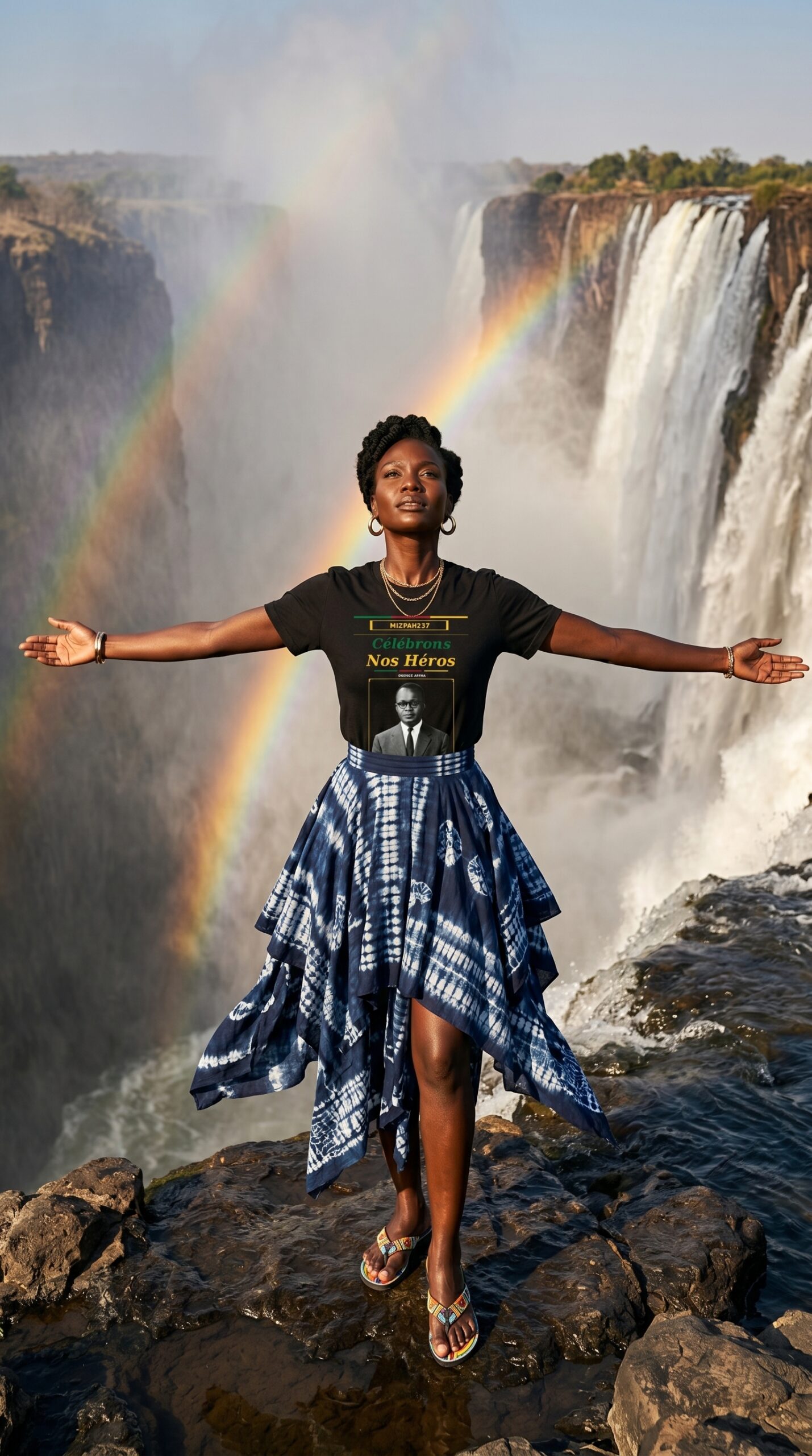 t shirt osendé afana | Économiste révolutionnaire | héros camerounais | mizpah237 | snh 2026 ba872fb5-a855-4eee-b800-607553217d02