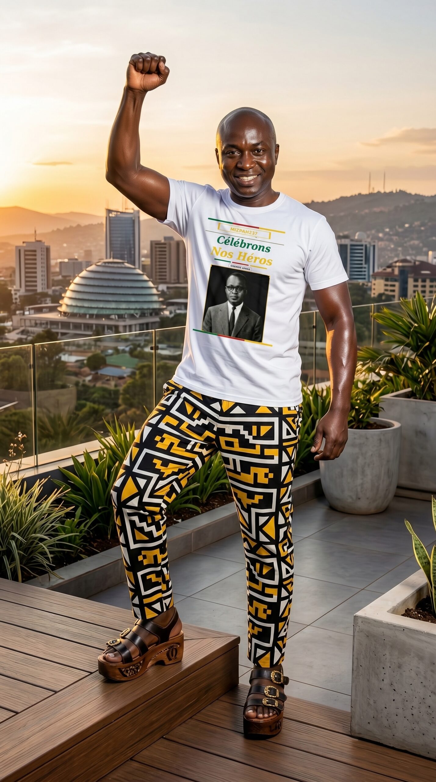 t shirt osendé afana | Économiste révolutionnaire | héros camerounais | mizpah237 | snh 2026 f9290020-584a-4c50-aec2-c7a56f94fb99