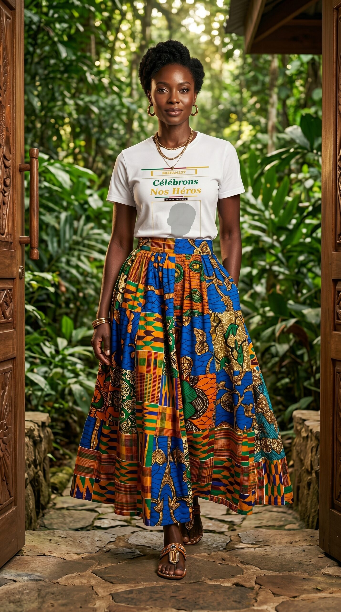 t shirt l'enfant inconnu | héros anonymes | cameroun | mizpah237 | snh 2026 | mémoire fce2ff49-f80e-4dfb-b603-7e26f29b0afd